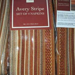 Linen table cloth New in Package fall Thanksgiving